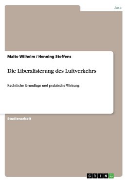 Die Liberalisierung des Luftverkehrs