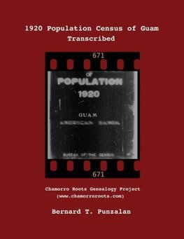 1920 Population Census of Guam