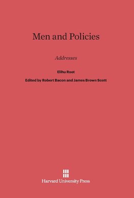 Men and Policies