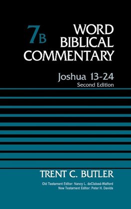 Joshua 13-24, Volume 7B