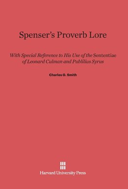 Spenser's Proverb Lore