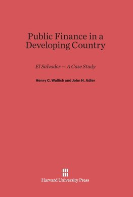 Public Finance in a Developing Country