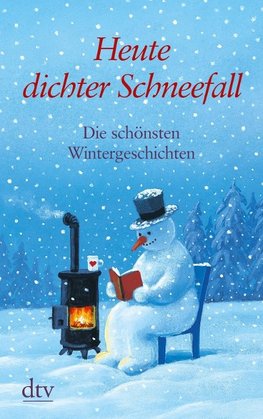 Heute: dichter Schneefall. Großdruck