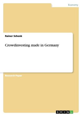 Crowdinvesting made in Germany