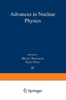 Advances in Nuclear Physics