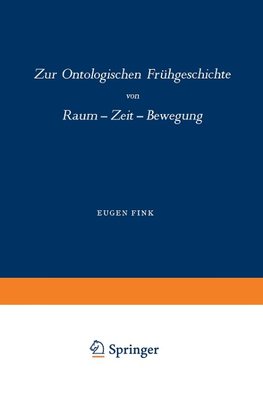 Zur Ontologischen Frühgeschichte