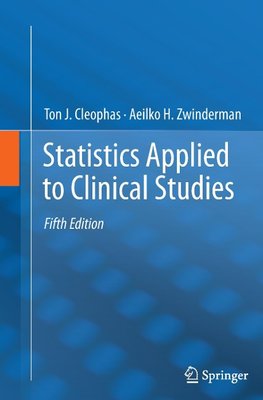 Statistics Applied to Clinical Studies