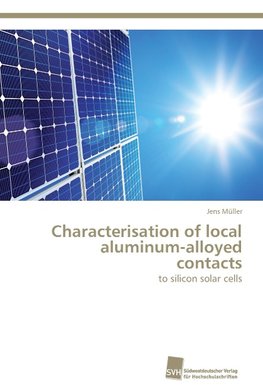 Characterisation of local aluminum-alloyed contacts