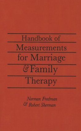 Robert Sherman, E: Handbook Of Measurements For Marriage And