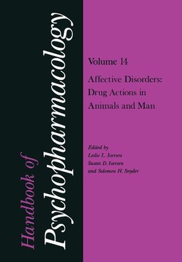 Handbook of Psychopharmacology