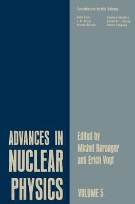 Advances in Nuclear Physics