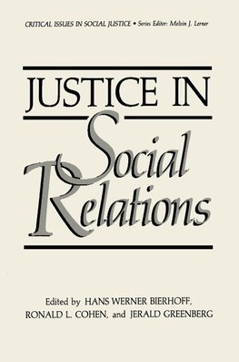 Justice in Social Relations