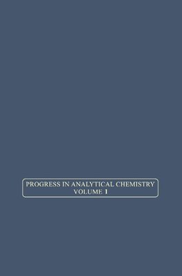 X-Ray and Electron Methods of Analysis