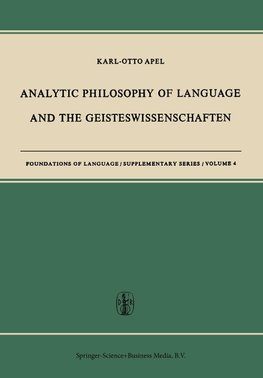 Analytic Philosophy of Language and the Geisteswissenschaften