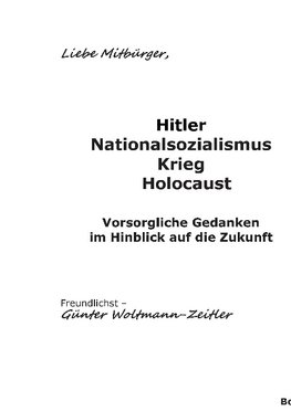 Hitler Nationalsozialismus Krieg Holocaust