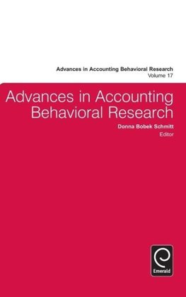 Advances in Accounting Behavioral Research