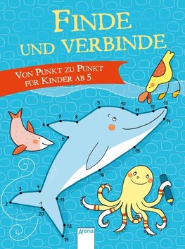 Finde und verbinde. Von Punkt zu Punkt für Kinder ab 5