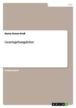 Gesetzgebungslehre