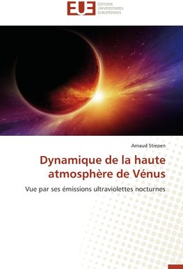 Dynamique de la haute atmosphère de Vénus