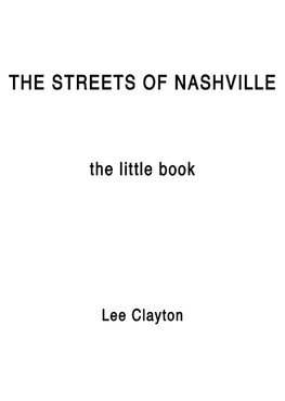 The Streets of Nashville - The Little Book