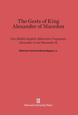 The Gests of King Alexander of Macedon