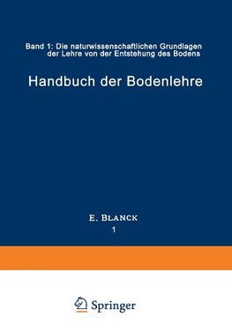 Handbuch der Bodenlehre