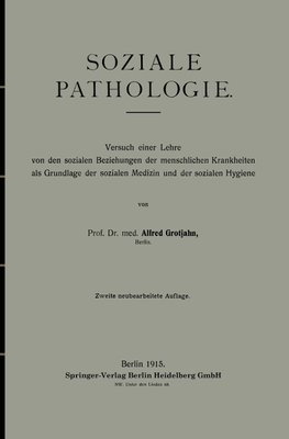 Soziale Pathologie