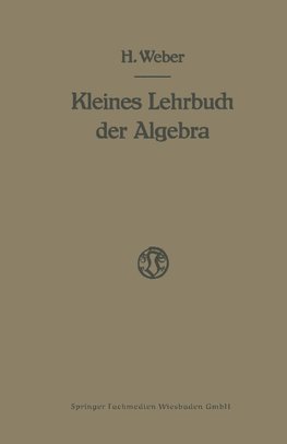 Lehrbuch der Algebra