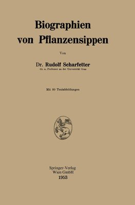 Biographien von Pflanzensippen