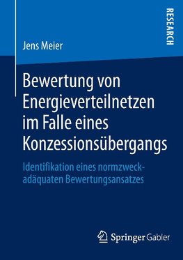 Bewertung von Energieverteilnetzen im Falle eines Konzessionsübergangs