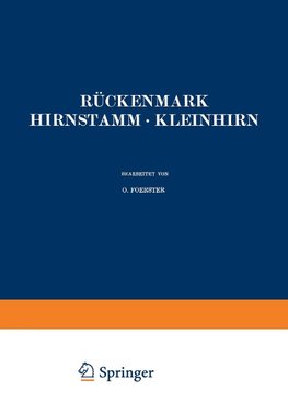 Rückenmark Hirnstamm · Kleinhirn