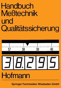 Handbuch Meßtechnik und Qualitätssicherung