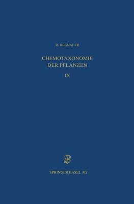 Chemotaxonomie der Pflanzen