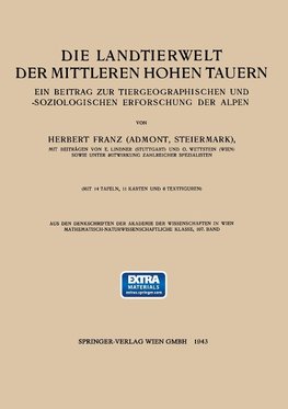 Die Landtierwelt der Mittleren Hohen Tauern