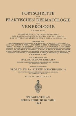 Fortschritte der Praktischen Dermatologie und Venerologie