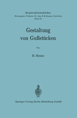 Gestaltung von Gußstücken