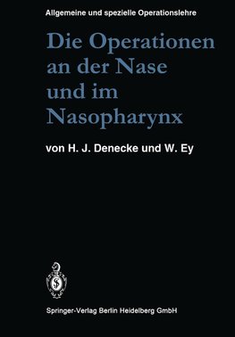 Die Operationen an der Nase und im Nasopharynx