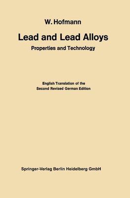 Lead and Lead Alloys