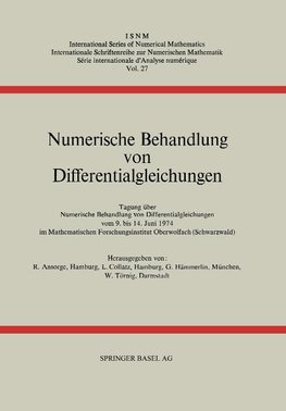 Numerische Behandlung von Differentialgleichungen