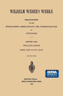 Wilhelm Weber's Werke