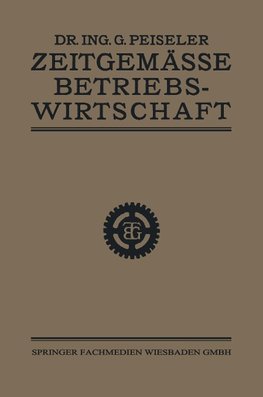 Zeitgemässe Betriebswirtschaft