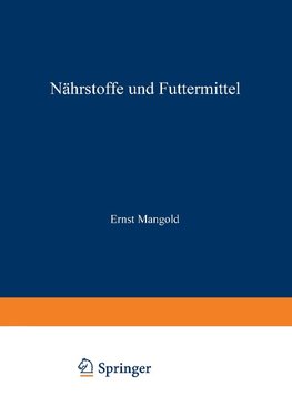 Handbuch der Ernährung und des Stoffwechsels der Landwirtschaftlichen Nutztiere