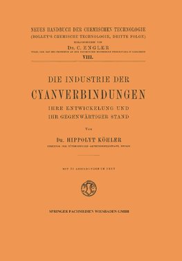 Die Industrie der Cyanverbindungen