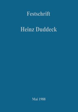 Festschrift