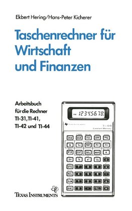 Taschenrechner für Wirtschaft und Finanzen