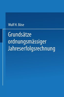 Grundsätze ordnungsmäßiger Jahreserfolgsrechnung