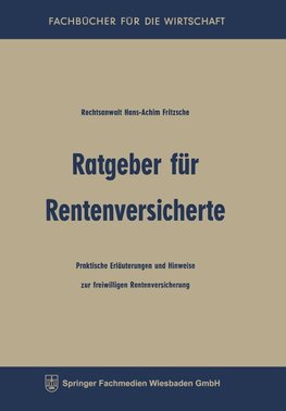 Ratgeber für Rentenversicherte