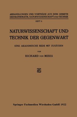 Naturwissenschaft und Technik der Gegenwart