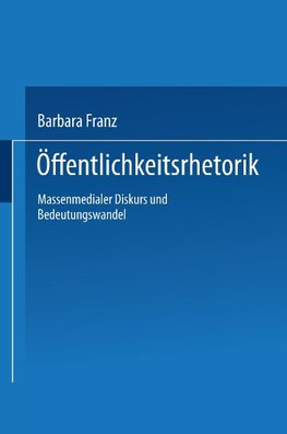 Öffentlichkeitsrhetorik