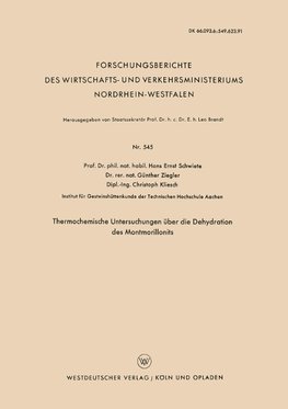 Thermochemische Untersuchungen über die Dehydration des Montmorillonits